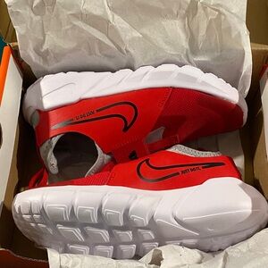 Nike Flex Runner Kids Red/White Sneakers